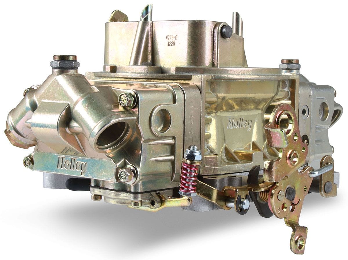 HOLLEY Mechanical Secondaries. Manual Choke. 4150 Series Holley 750 CFM 4-Barrel Street/Strip Carburettor - Classic Finish HO0-4779C SR