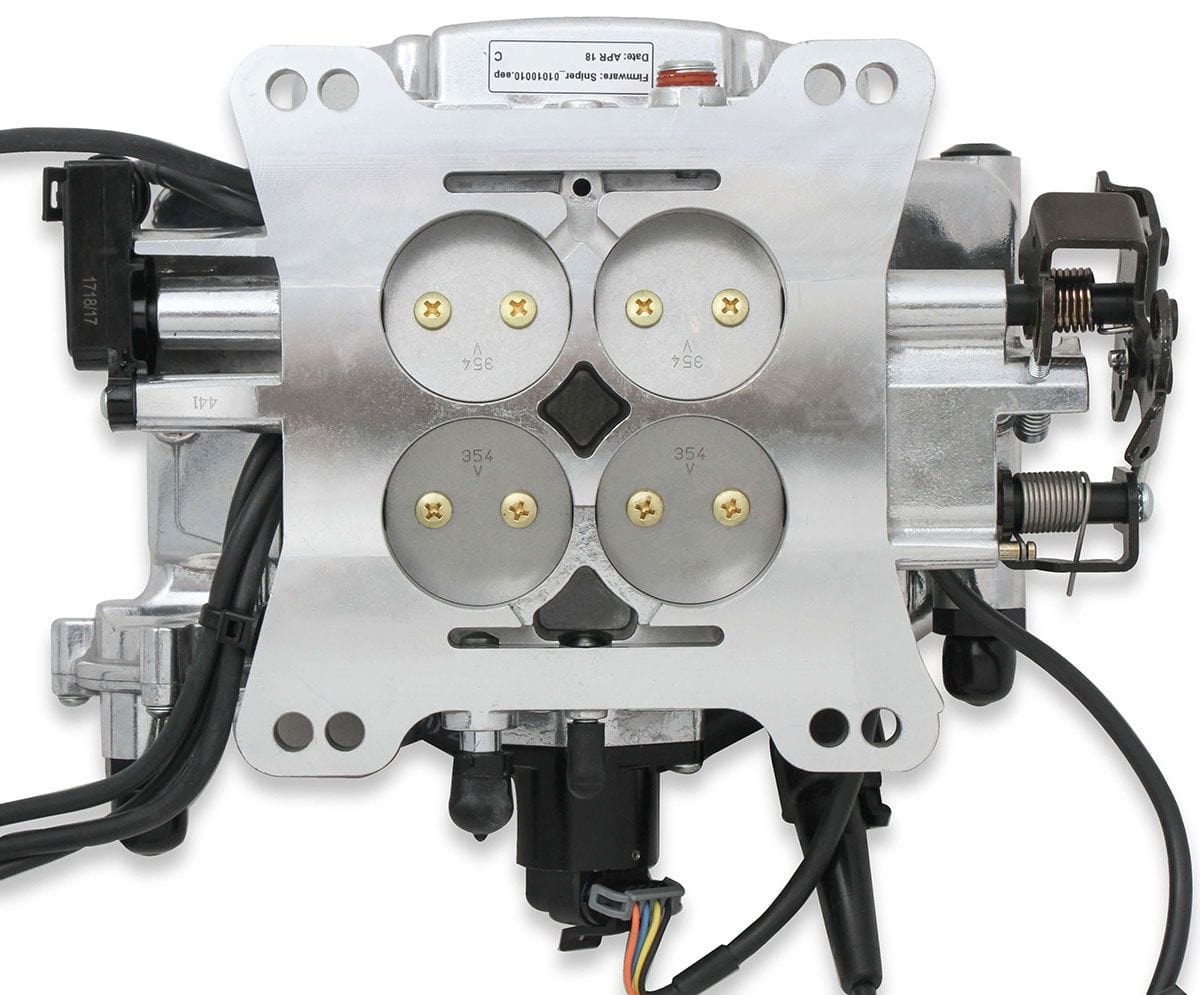 HOLLEY Shinny Finish With Handheld EFI Monitor Holley Sniper EFI Self-Tuning Kit HO550-510 SR