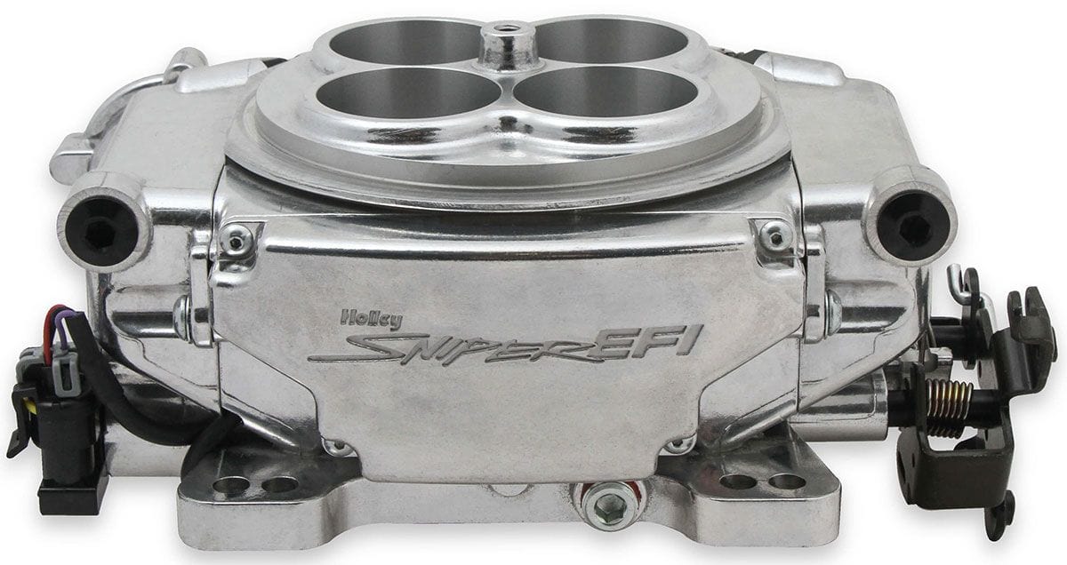 HOLLEY Shinny Finish With Handheld EFI Monitor Holley Sniper EFI Self-Tuning Kit HO550-510 SR