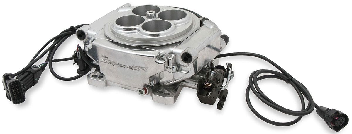 HOLLEY Shinny Finish With Handheld EFI Monitor Holley Sniper EFI Self-Tuning Kit HO550-510 SR