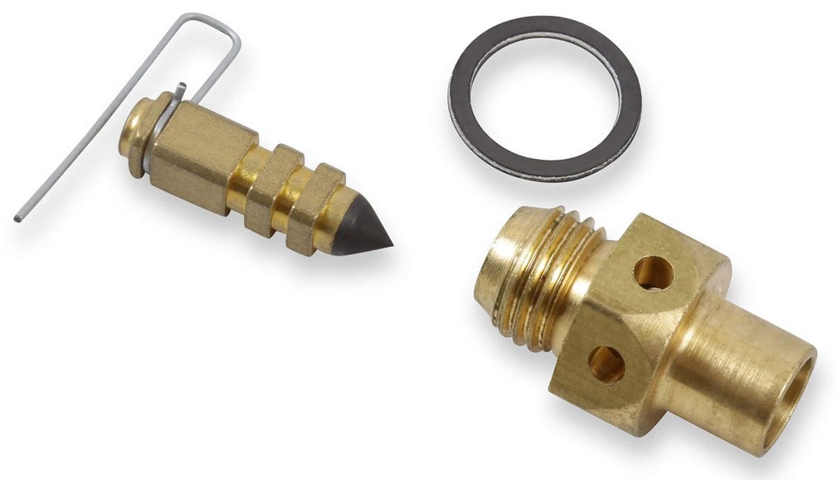 HOLLEY Size 0.110" Holley Holley Non-Adjustable Inlet needle & seat - Viton HO6-510 SR