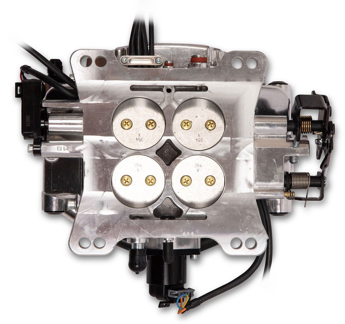 HOLLEY Sniper EFI XFLow 4BBL Self Tuning System, Polished Holley HO550-544 SR