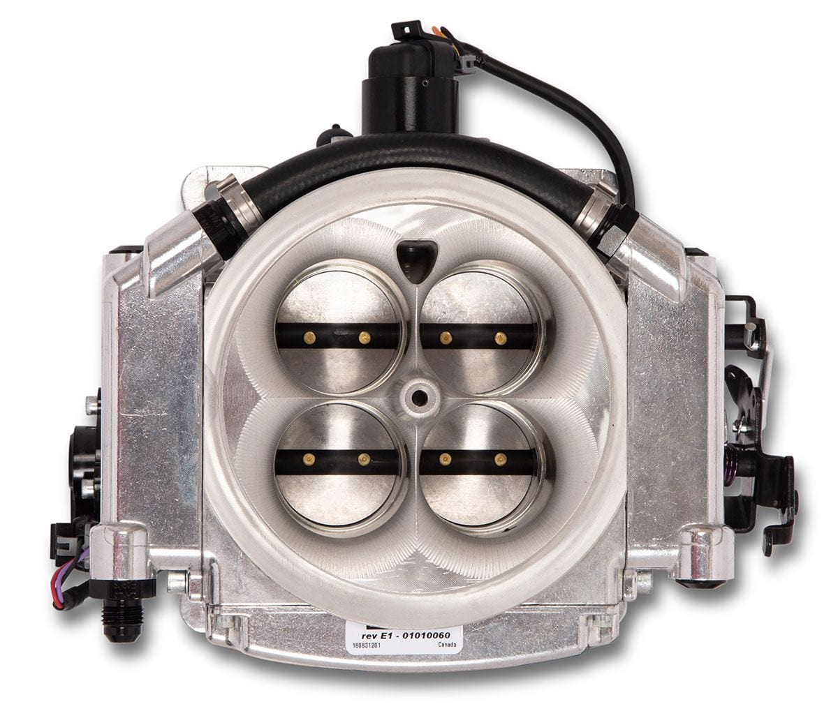 HOLLEY Sniper EFI XFLow 4BBL Self Tuning System, Polished Holley HO550-544 SR