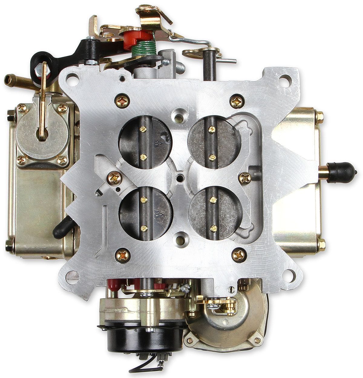 HOLLEY Square Bore Pattern. Vacuum Secondary. Hot Air Choke Holley 465cfm Classic Holley 4-Barrel Carburettor HO0-1848-2 SR