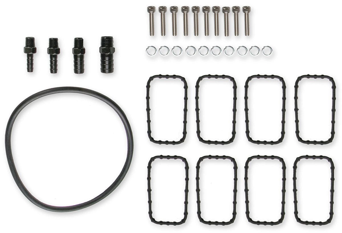 Holley Suit LS3/L92 With Fuel Rail Kit, Suit 102mm Throttle Body Holley Fabricated Sniper EFI Low-Profile Intake Manifold HO822112 SR