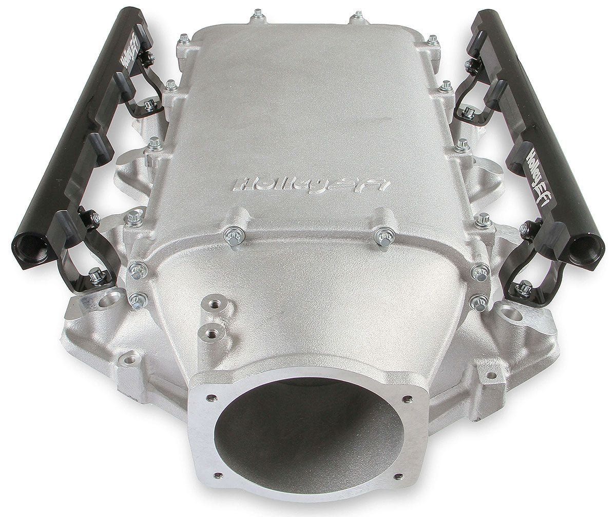 HOLLEY Suit Single GM 105mm Throttle Body Holley LS1/LS2/LS6 Ultra Lo-Ram EFI Intake Manifold HO300-621 SR