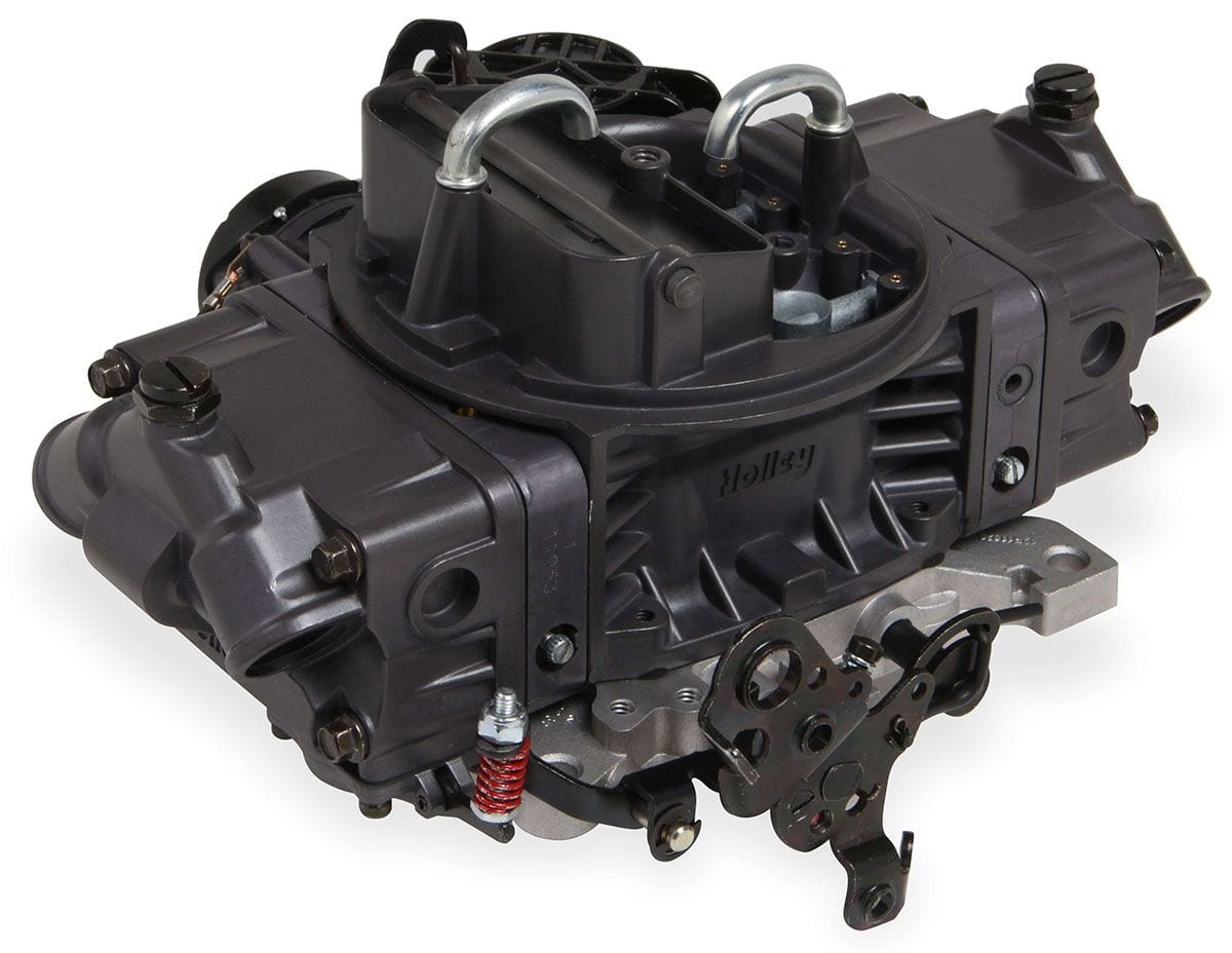 HOLLEY Vacuum Secondaires, Electric Choke Holley 770 CFM Marine Avenger Four Barrel Carburettor - Hard Core Grey HO0-82770 SR