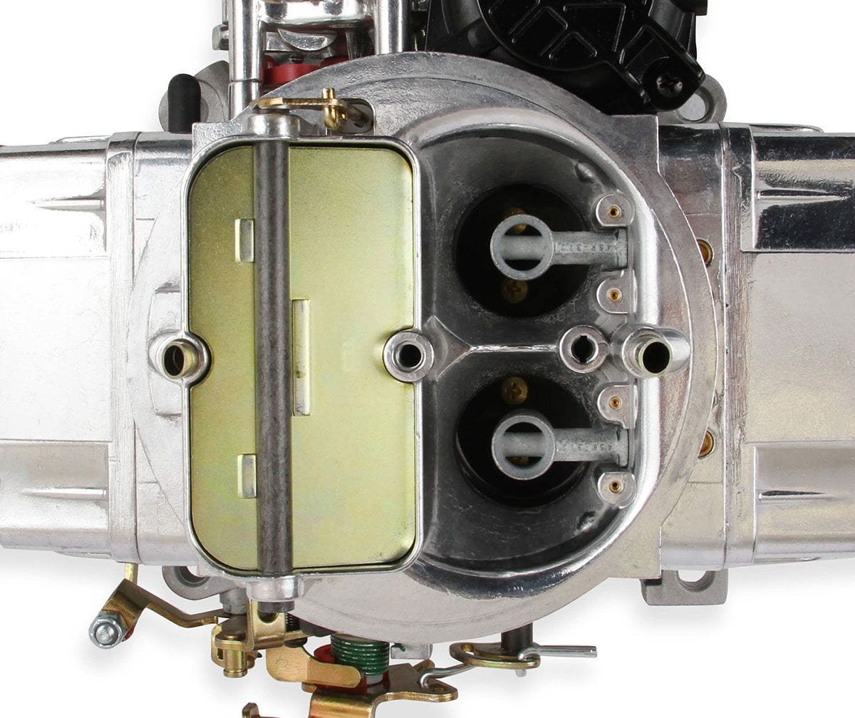 HOLLEY Vacuum Secondaries, Electronic Choke Holley 570 CFM 4-Barrel Street Avenger System Carburettor HO0-80570 SR