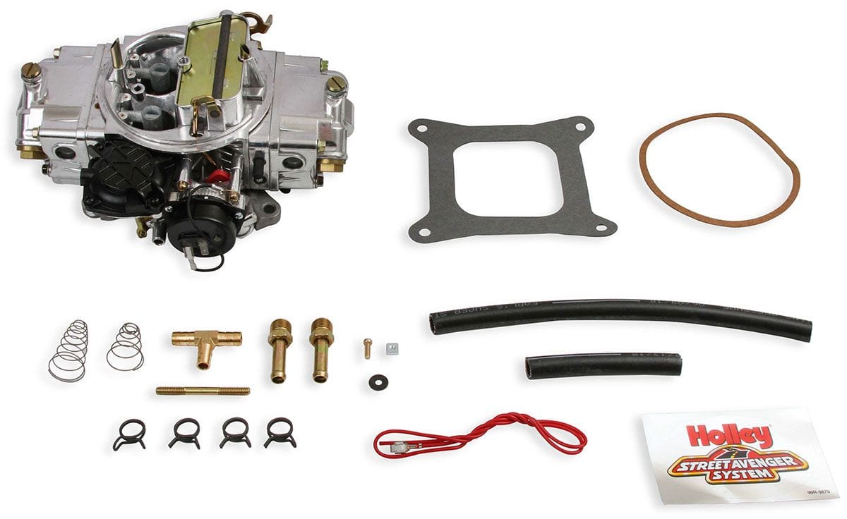 HOLLEY Vacuum Secondary. Electric Choke. Holley 770 CFM 4-Barrel Aluminium Street Avenger Carburettor HO0-83770 SR