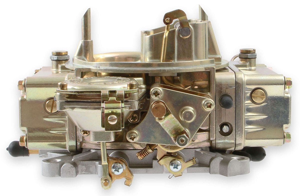 HOLLEY Vacuum Secondary. Manual Choke. Holley 600 CFM 4-Barrel Street Carburettor HO0-1850C SR