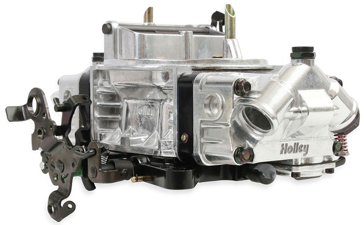 HOLLEY With Electric Choke Holley 650 CFM Ultra Double Pumper 4-Barrel Carburettor - Black HO0-76650BK SR