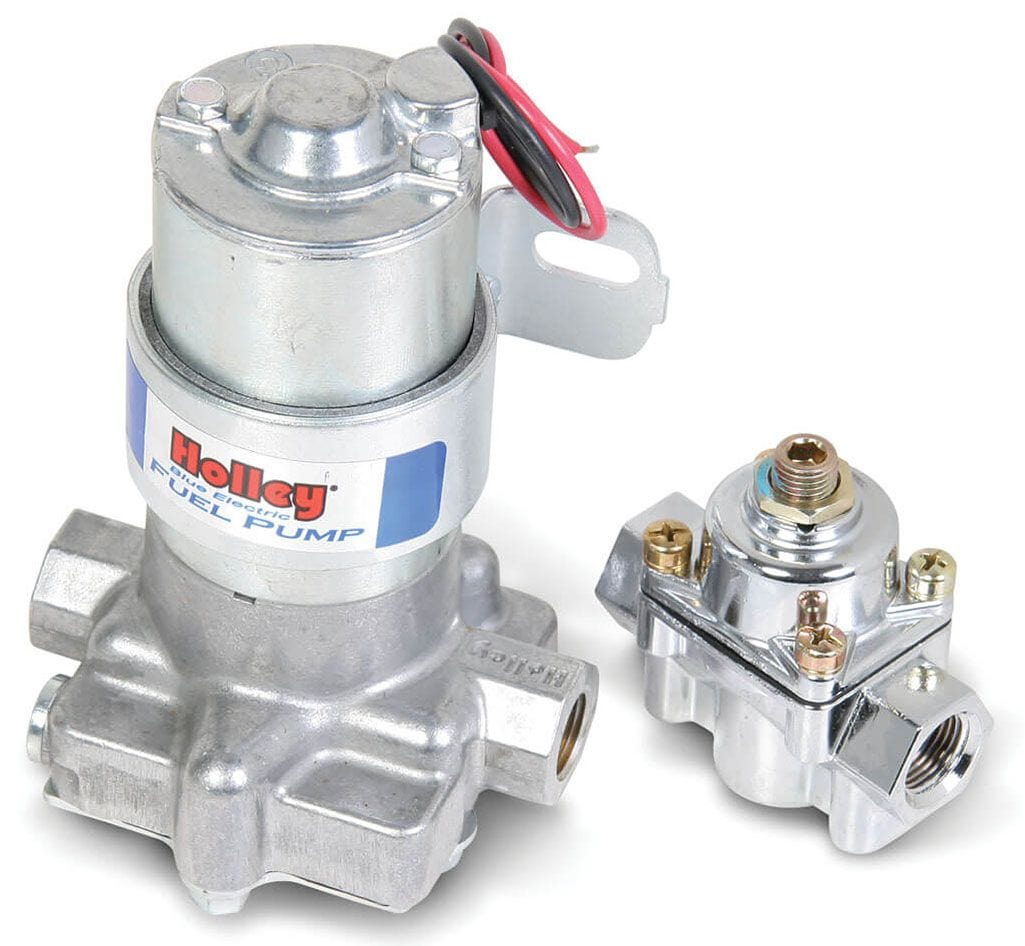 HOLLEY With Regulator Holley Blue 110 GPH Electric Fuel Pump HO12-802 SR