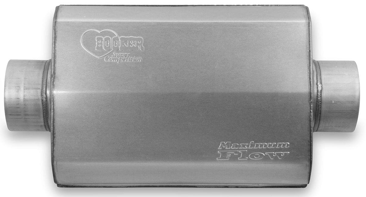 HOOKER 4" Centre Inlet & Outlet Hooker Maximum Flow Muffler HK21609 SR