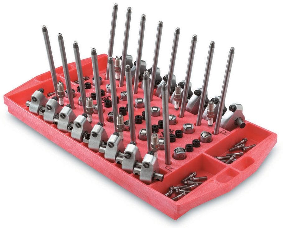 JAZ For Rocker, Lifters & Pushrods Jaz Products Valvetrain Organiser Tray JAZ735-002-06 SR