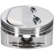 JE Small Block Chevy 365, 4.040", 6.000" rod length, 13.0cc dome volume JE Pistons 350 Small Block Chevy - 23° Dome Forged Piston J182010 SR