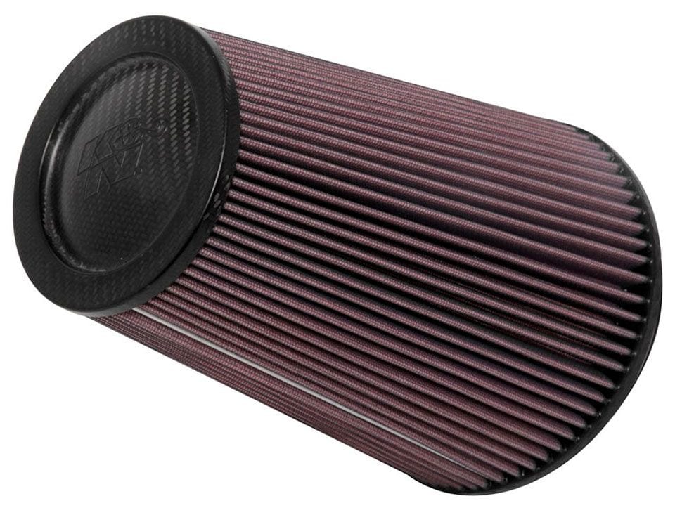 K&N 10 in (254 mm) H x 7.5 in (191 mm) Base OD x 5 in (127 mm) Top OD - KNRU-3280 K&N K&N Universal Clamp On Filter Fits 6 in (152 mm) KNRU-3280 SR