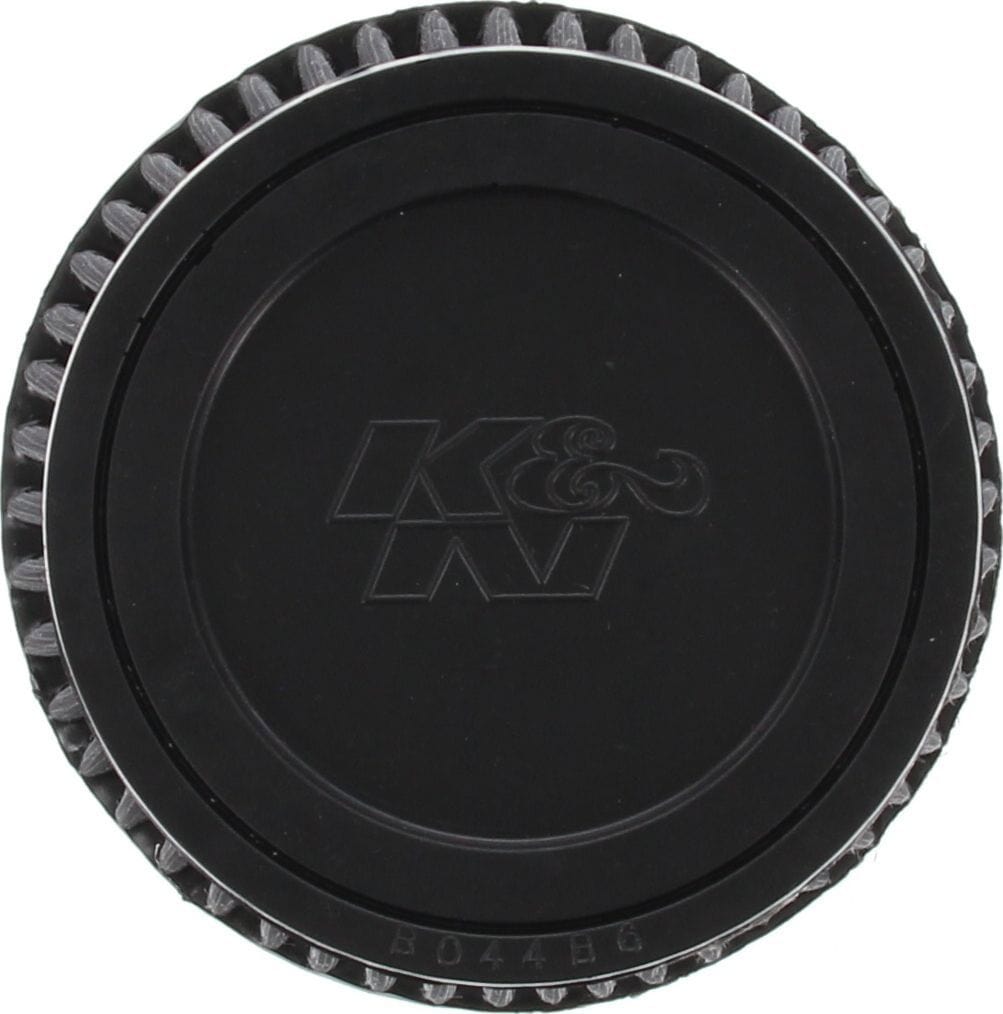 K&N 3.5 in (89 mm) H x 5.375 in (137 mm) Base OD x 4.375 in (111 mm) Top OD - KNRU-2510 K&N K&N Universal Clamp On Filter Fits 4 in (102 mm) KNRU-2510 SR