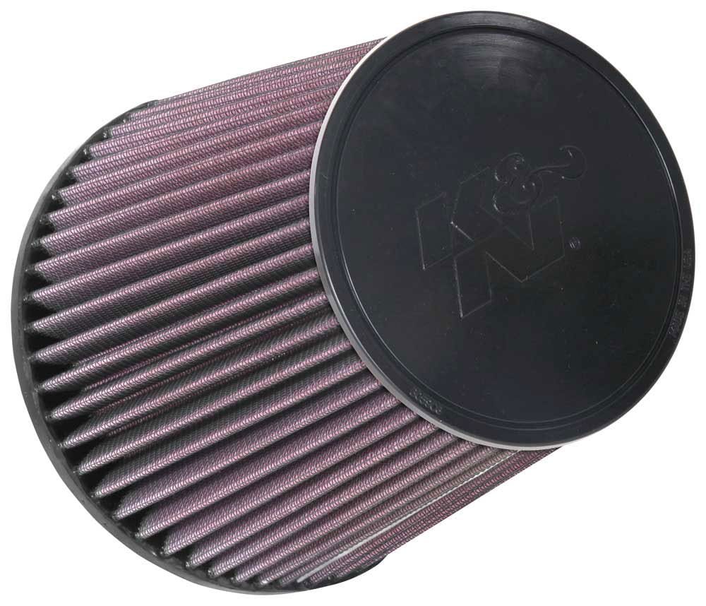 K&N 6.5 in (165 mm) H x 6.5 in (165 mm) Base OD x 5 in (127 mm) Top OD - KNRU-1037 K&N K&N Universal Clamp On Filter Fits 5 in (127 mm) KNRU-1037 SR