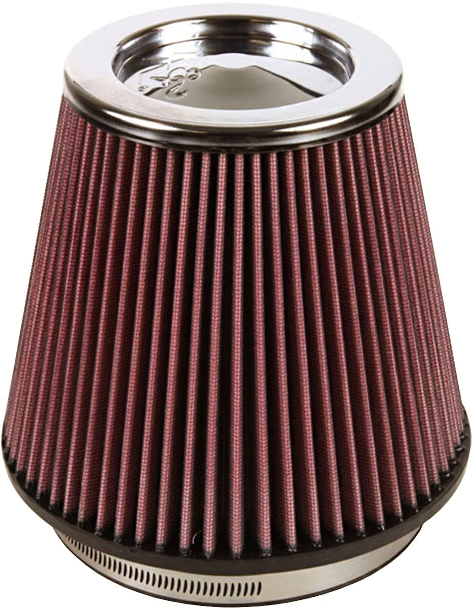 K&N 6.5 in (165 mm) H x 7.5 in (191 mm) Base OD x 5 in (127 mm) Top OD - KNRF-1042 K&N KNRF-1042 - 6" CLAMP ON TAPERED FILTER SR