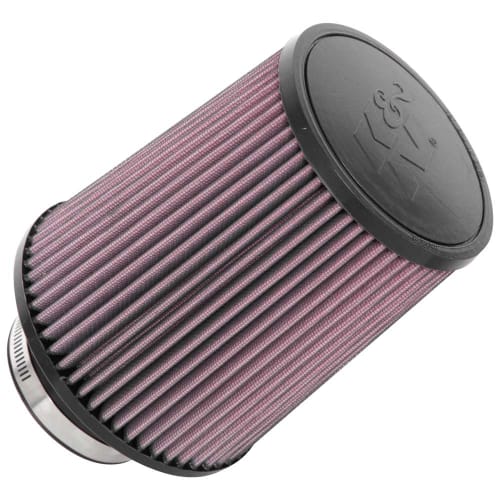 K&N 7 in (178 mm) H x 6 in (152 mm) Base OD x 5 in (127 mm) Top K&N K&N Universal Clamp On Filter Fits 3.125 in (79 mm) KNRU-5100 SR