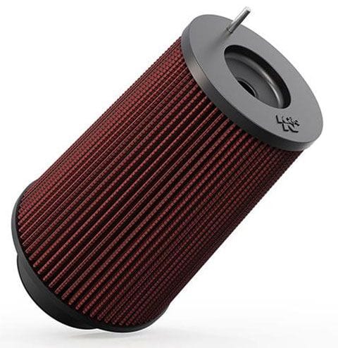 K&N 9.5 in (241 mm) H x 6.625 in (168 mm) Base OD x 5.25 in (133 mm) Top OD - KNRC-4780 K&N K&N Universal Clamp On Filter Fits 4 in (102 mm) KNRC-4780 SR