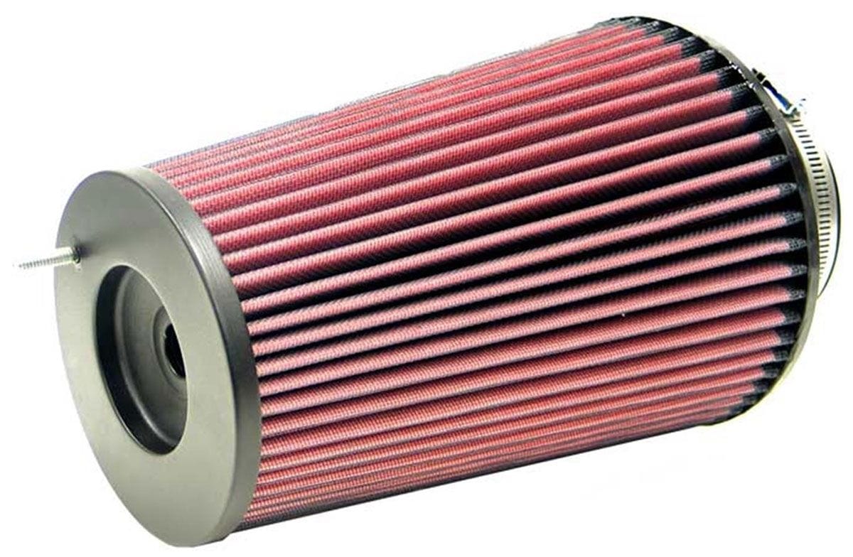 K&N 9.5 in (241 mm) H x 6.625 in (168 mm) Base OD x 5.25 in (133 mm) Top OD - KNRC-4780 K&N K&N Universal Clamp On Filter Fits 4 in (102 mm) KNRC-4780 SR