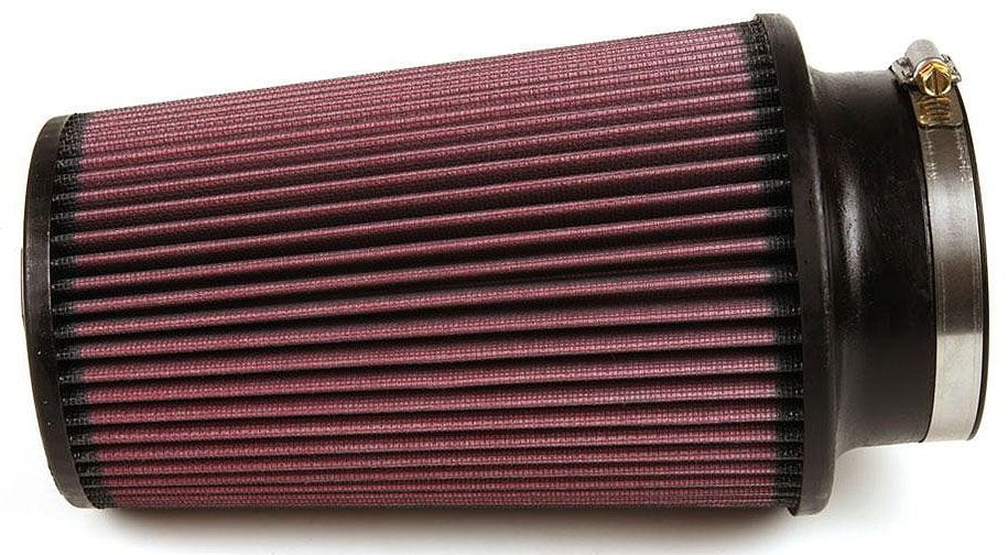 K&N 9 in (229 mm) H x 6 in (152 mm) Base OD x 4.625 in (117 mm) Top OD - KNRE-0870 K&N K&N Universal Clamp On Filter Fits 4 in (102 mm) KNRE-0870 SR