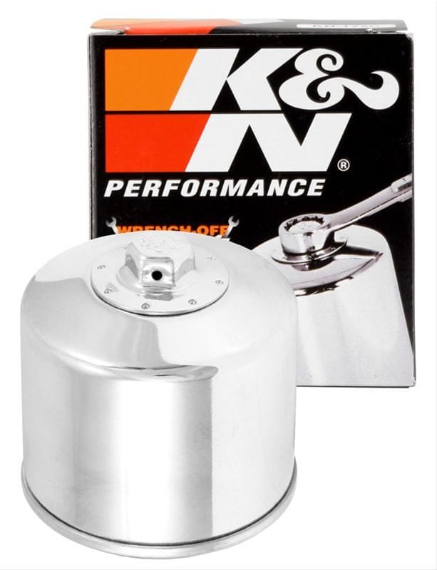 K&N Fits 1980-1986 Harley Davidson - KN-172C K&N K&N Chrome Performance Oil Filter KN-172C SR