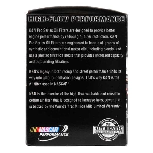 K&N Fits 1995-2009 BMW 2.5L L6 F/I K&N K&N Pro Series Oil Filter KNPS-7007 SR