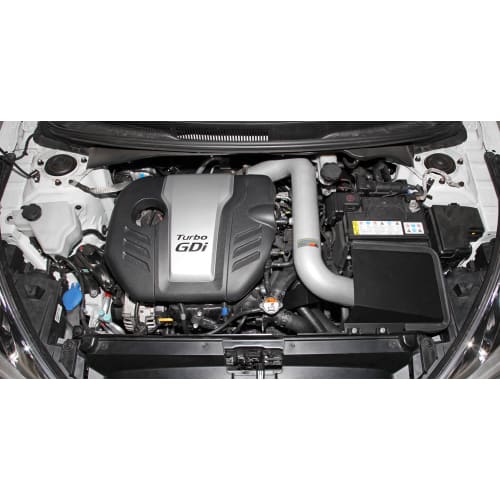 K&N Fits 2013-2017 Hyundai Veloster Turbo 1.6L L4 F/I - KN69-5312TS K&N K&N 69 Series Typhoon Air Intake Kit - Silver KN69-5312TS SR