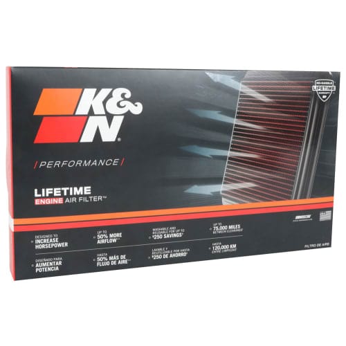 K&N Fits 2014-2016 BMW 518D, 520D, X3, X4, X5 2.0L Diesel L4 - KN33-3042 K&N K&N Replacement Panel Filter KN33-3042 SR