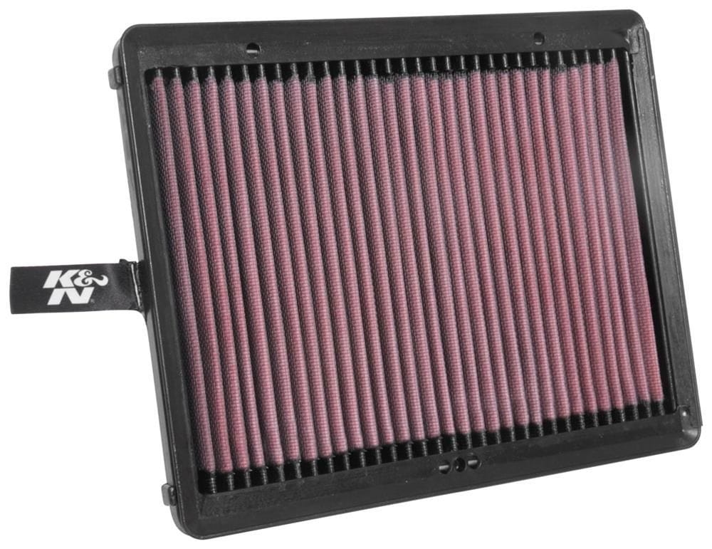 K&N Fits 2015-2018 Hyundai Sonata & Kia Optima 1.6L & 2.0L L4 F/I - KN33-5057 K&N K&N Replacement Panel Filter KN33-5057 SR