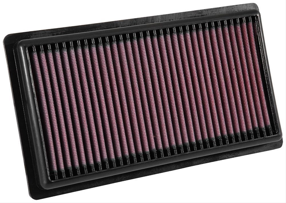 K&N Fits 2016-2019 Toyota Corolla Hatch, C-HR, Avalon, Camry Hrbrid & Mirai Hydrogen 1.2L, 2.0L & 2.5L L4 F/I - K&N K&N Replacement Panel Filter KN33-3080 SR