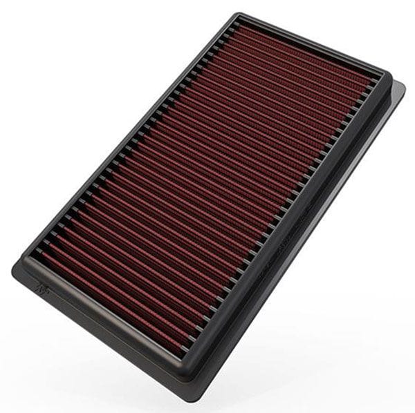 K&N Fits 2016-2019 Toyota Corolla Hatch, C-HR, Avalon, Camry Hrbrid & Mirai Hydrogen 1.2L, 2.0L & 2.5L L4 F/I - K&N K&N Replacement Panel Filter KN33-3080 SR