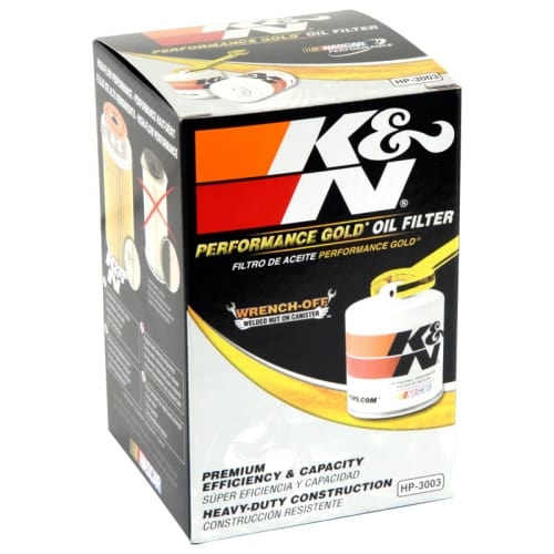K&N Fits GMC, Chevrolet V8 (Long) - KNHP-3003 K&N K&N Performance Gold Oil Filter (Z24) KNHP-3003 SR