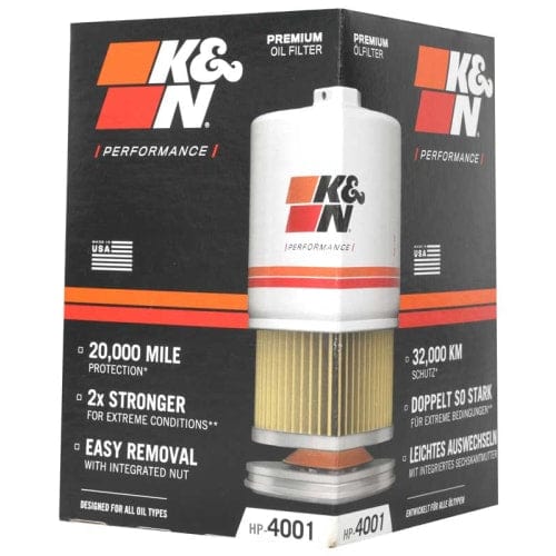 K&N Fits Porsche 911, 944, 968 - KNHP-4001 K&N K&N Performance Gold Oil Filter KNHP-4001 SR