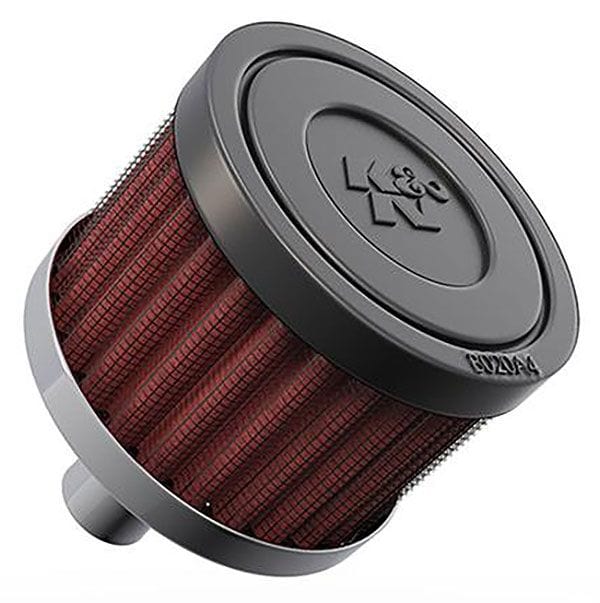 K&N With 1/2" (13mm) Tube - KN62-1010 K&N K&N Push-In Vent Filter 2 OD x 1-1/2 H KN62-1010 SR