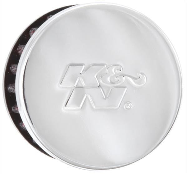 K&N With 1" (25mm) Hole - KN62-1370 K&N K&N Clamp-On Vent Filter 2 OD x 1-1/2 H KN62-1370 SR
