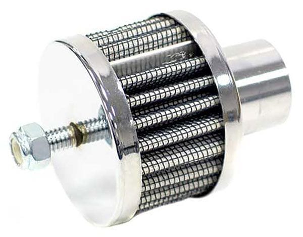 K&N With 1" (25mm) Tube - KN62-1130 K&N K&N Push-In Vent Filter 2 OD x 1-1/2 H KN62-1130 SR