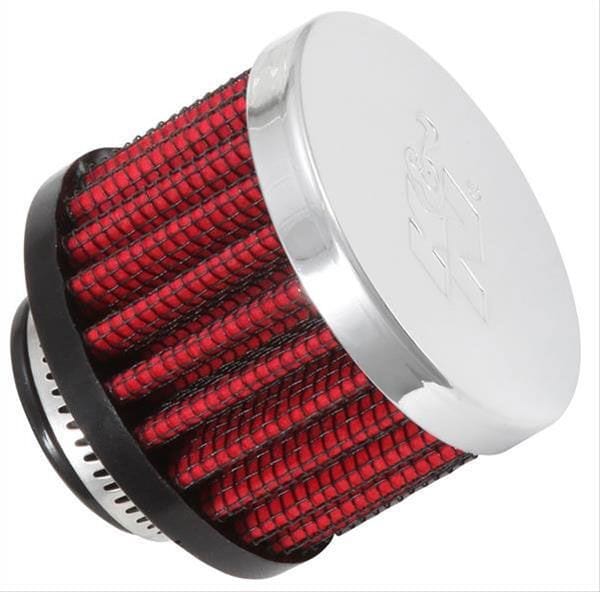 K&N With 3/4" (19mm) Hole - KN62-1360 K&N K&N Clamp-On Vent Filter 2 OD x 1-1/2 H KN62-1360 SR