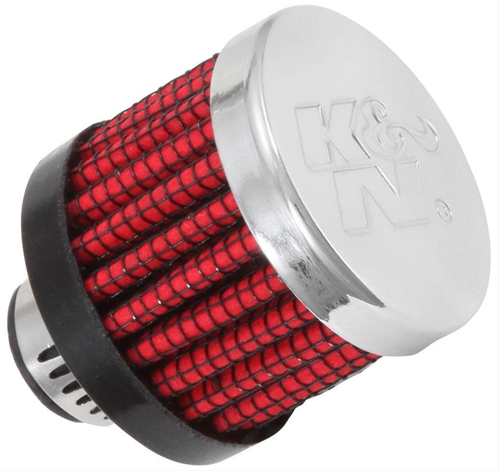 K&N With 5/16" (8mm) Hole - KN62-2470 K&N K&N Clamp-On Vent Filter 1-3/8 OD x 1-1/8 H KN62-2470 SR