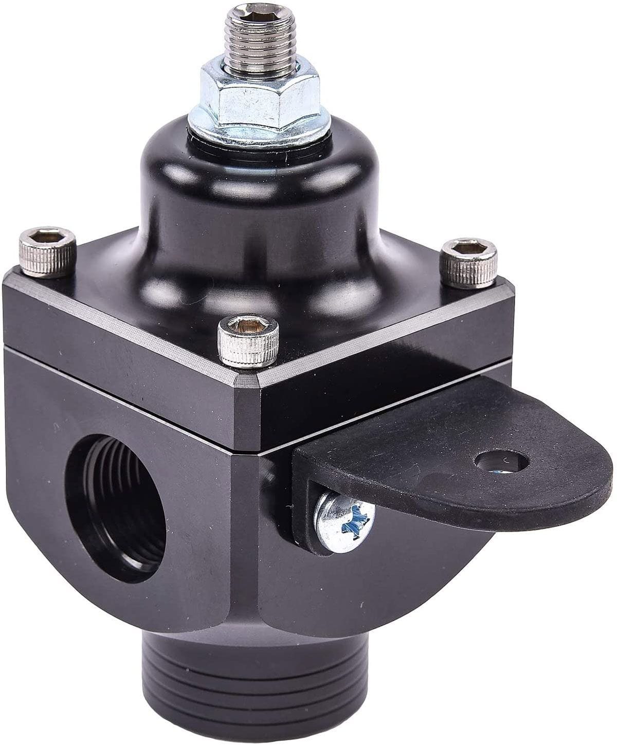 MAGNAFUEL x1 -10AN In, x2 -8AN Out, 1600+ HP, 4-12 Psi MagnaFuel 2 Port Fuel Regulator, Black WIMP9833-BLK SR