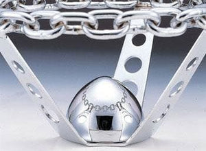 Mooneyes Chrome Horn Button MNGSHCBULL