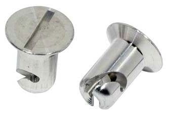 Moroso Aluminium Flush Head Fastener, 7/16" x .500" Moroso Dzus Fasteners MO71301 SR
