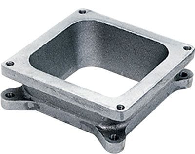 MOROSO From 4150/4160 Carburettor To 4500 Dominator, 2" Tall Moroso Aluminium Carburettor Adapter MO65000 SR
