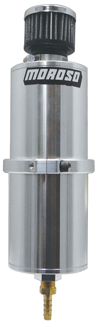 MOROSO With Mounting Bracket, 2.75" O.D., 2.715" I.D. x 7.050" L Moroso Transmission Expansion Tank - Billet Aluminium MO41221 SR