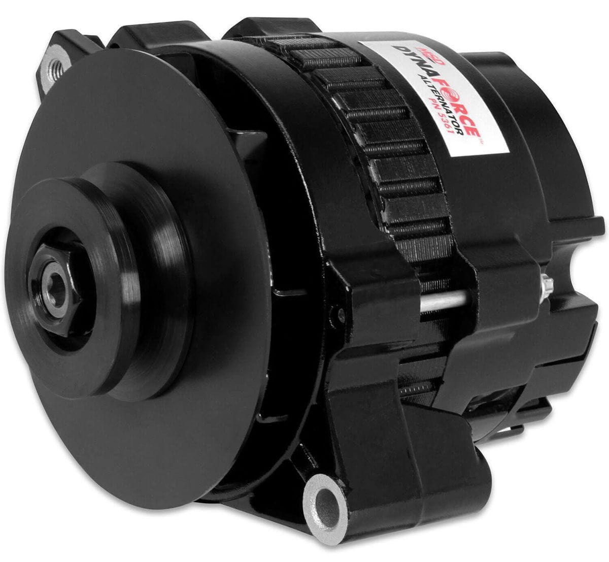 MSD 1 Wire Hook-Up, 160 Amp, Black Finish MSD Dynaforce Alternator MSD5361 SR