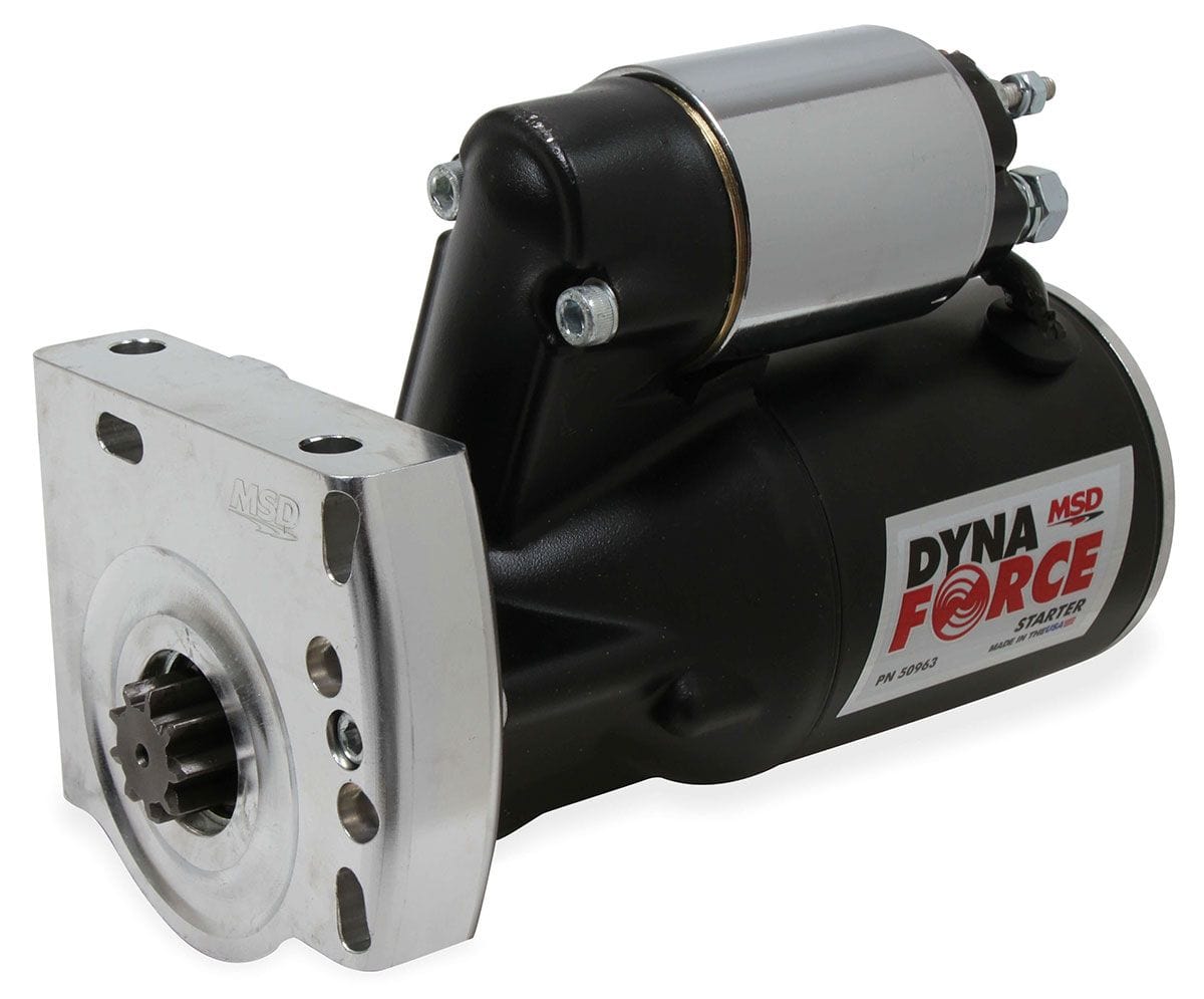 MSD 3.4hp Red Powder-coat, Suit Chevy LS1-LS7 MSD DynaForce Starter Motor MSD5096 SR