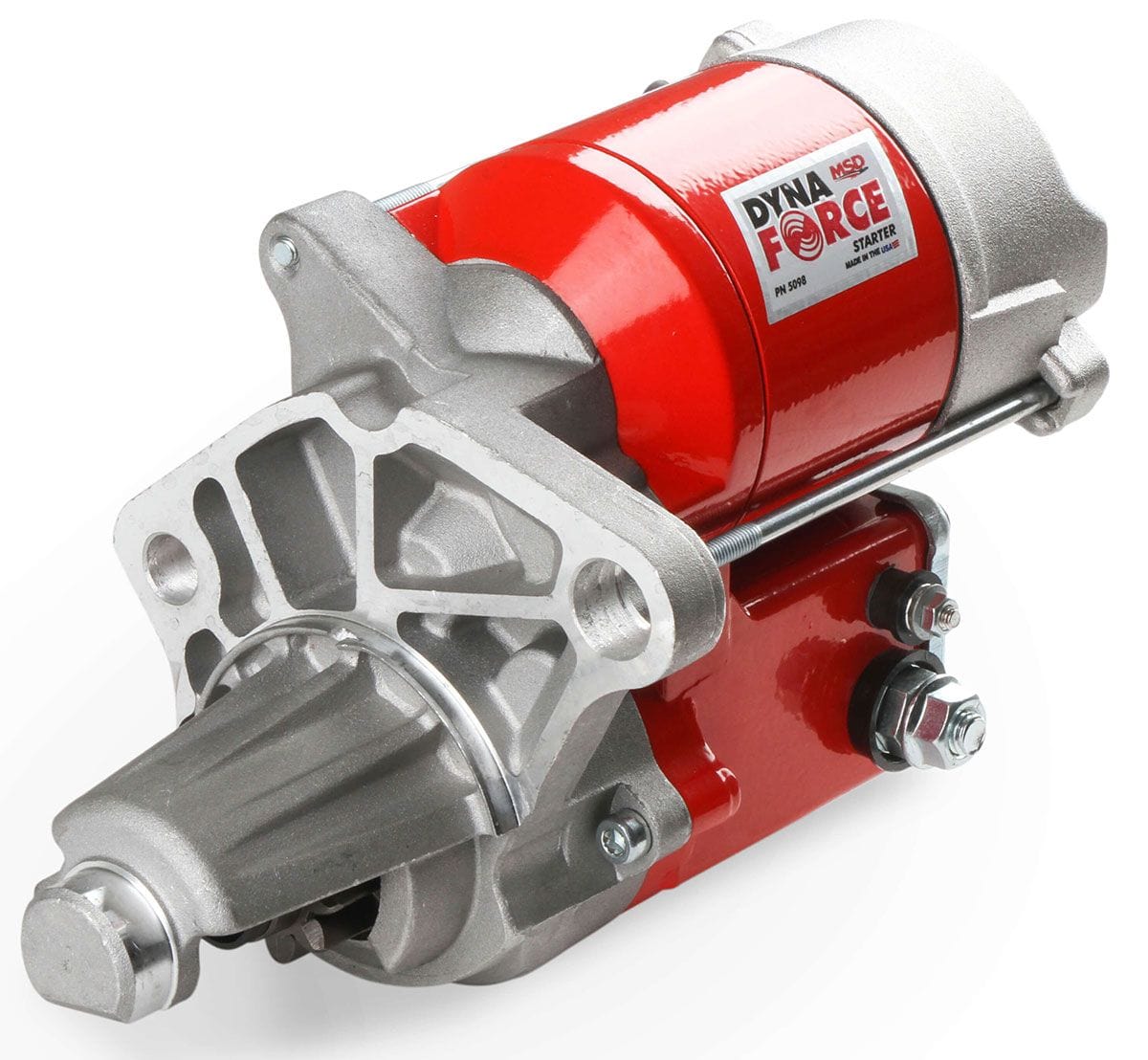 MSD 3hp Mini, Red Powder-coat, Suit Chrysler 273-440 MSD DynaForce Starter Motor MSD5098 SR