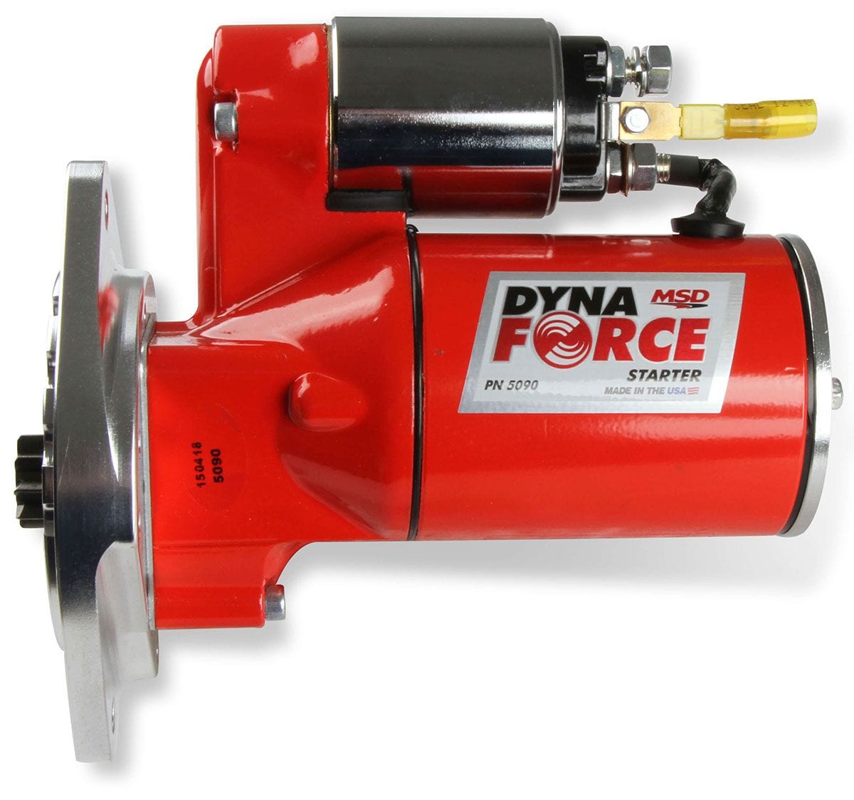 MSD 3hp Mini, Red Powder-coat, Suit Ford 289-351W Auto Transmission MSD DynaForce Starter Motor MSD5090 SR